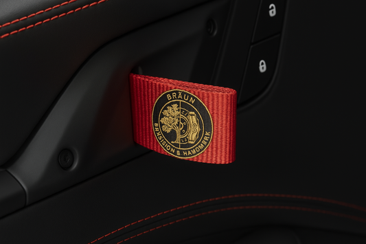 2023-2025 992 GT3RS Door Pull Straps – Red (Limited)