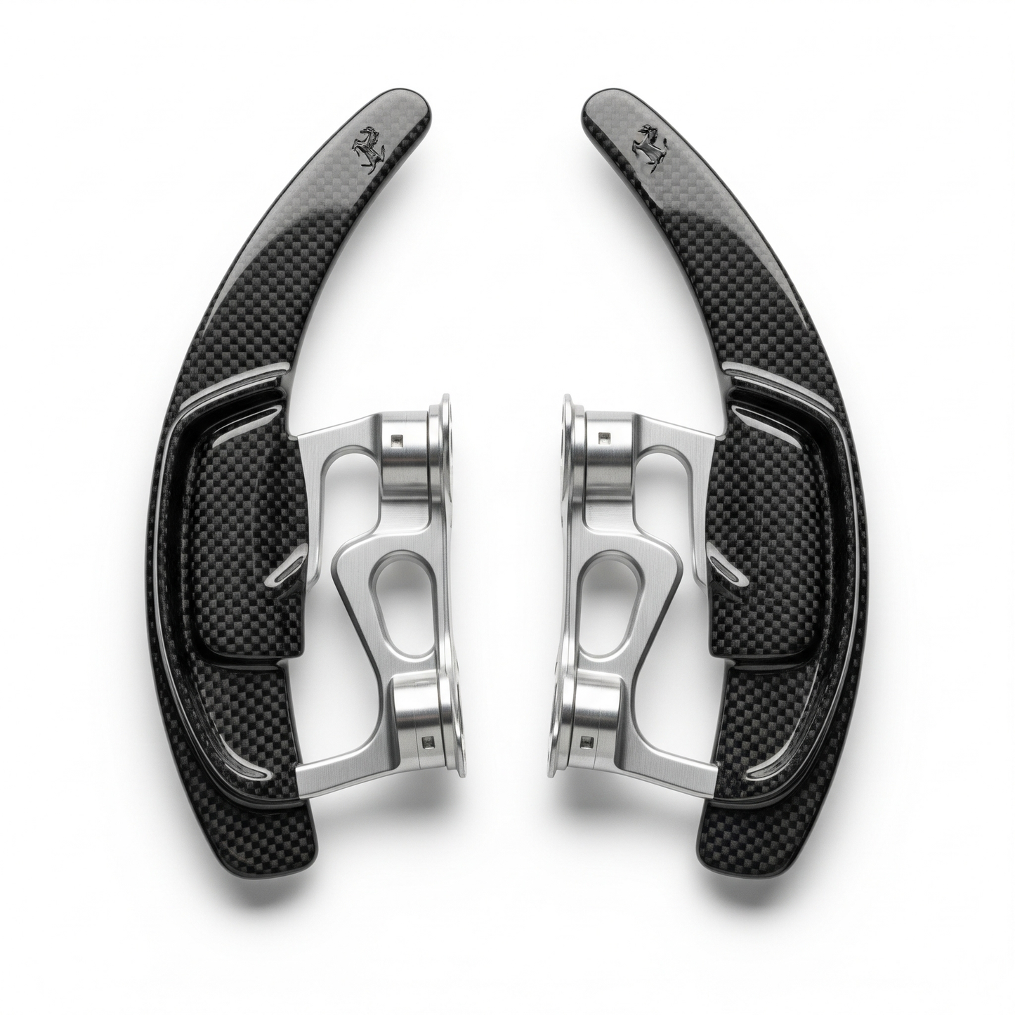 Ferrari F12 Paddle Shifters — Carbon Fibre Artefact