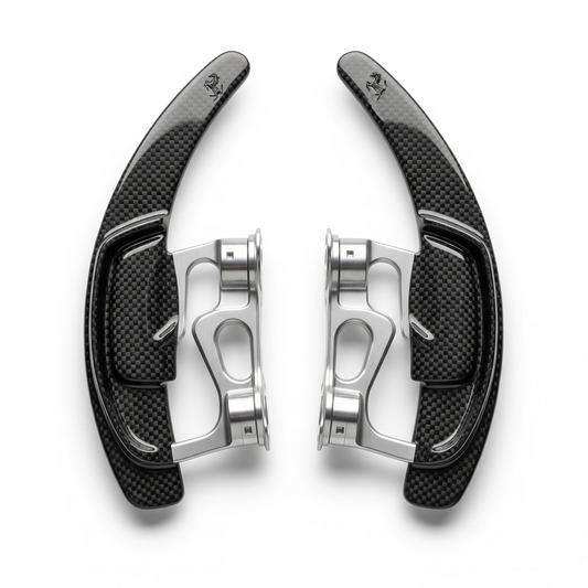 Ferrari F12 Paddle Shifters — Carbon Fibre Artefact